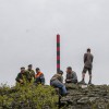 Пограничный столб установлен на горе Качканар - Валериановск - Сайт поселка
